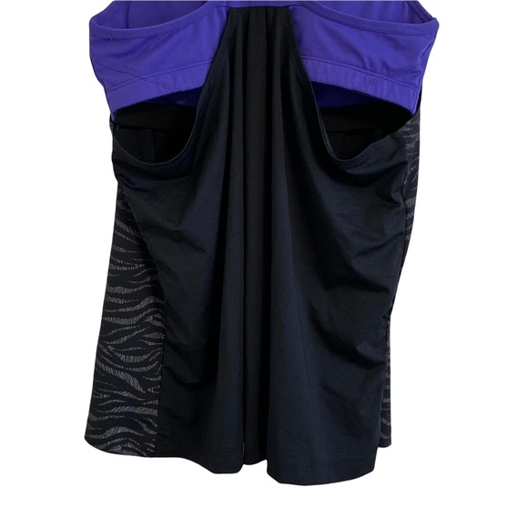 Fabletics Norwalk Tank Purple and Black - Picture 8 of 9